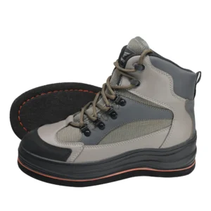 Men's Wading Boots Non-Slip Felt Sole, Superior Comfort for Anglers, Perfect for Fly Fishing