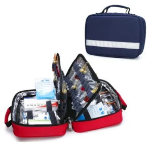 Outdoor Waterproof Portable Medical First Aid Bag w/ Small-scale Refrigerated Emergency Kit