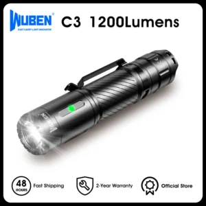 High Lumens, Waterproof LED Tactical Flashlight