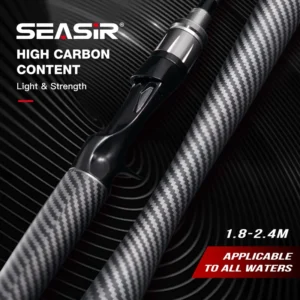 Seasir Grandmaster Carbon Cloth Fishing Rod  6kg Weight Smooth Ceramic Guide Ring
